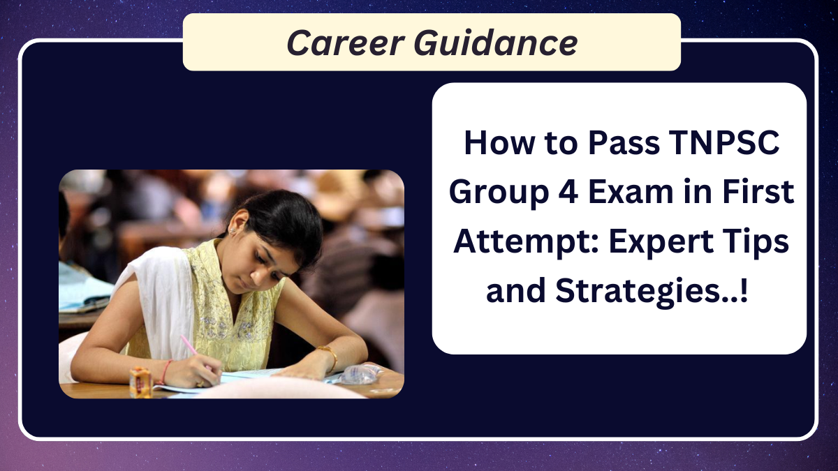 How to Pass TNPSC Group 4 Exam in First Attempt
